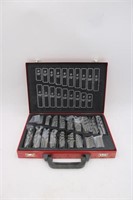 HSS Red Metal Box w/ Drill Bit Set NEW