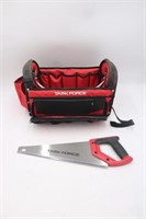 Task Force Tool Tote/Bag with Saw