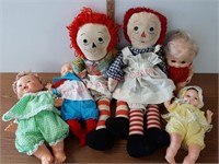 Raggedy Ann's & Baby Dolls