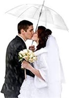 Weewooday 14 clear wedding umbrellas
