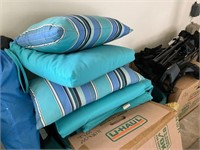 Qty 4-FrontGate Sunbrella Cushions