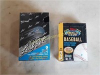 2 Collectible Sets of Baseball Trading Cards