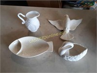 Porcelain & Other Glass Decor Items