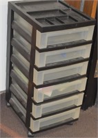 7  DRAWER SUPPLY CABINEET