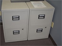 2 DRAWER LETTER SIZE FIREPROOF FILE