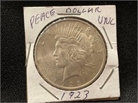 1923 Peace Dollar