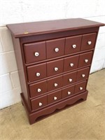Modern Period Style Apothecary 4-Drawer Chest