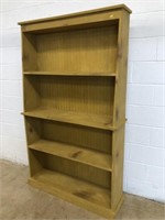 Painted Colonial Style Open Bookshelf