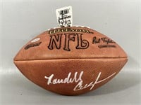 Autographed Randall Cunningham Football