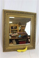 Vintage Filigree Gilt Gold Wall Mirror