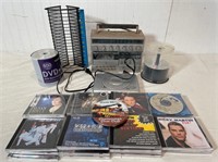 CD's, Portable DVD Player & More