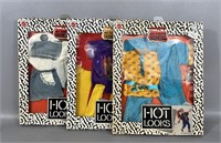 Three 1986 Mattel Mix & Match Fashions Hot Looks