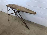 Vtg. Wooden Folding Ironing Board