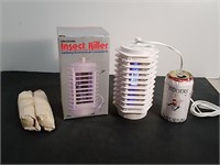 Electronic Insect Killer W/ 2 Extra Bulbs