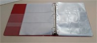 Storage Binder W/ 63 Card Protection Sheets