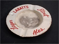 Vintage Labatt's Beer Porcelain Ashtray