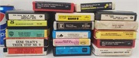 Lot de Cassettes Musique Vintage 8 trac
