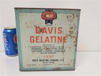 Vintage Montreal Davis Tin Rare