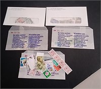 Five Envelopes Of Foreign Stamps