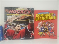 Lot de livres sur le hockey