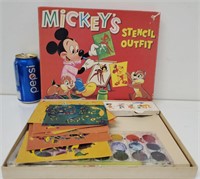Pochoirs Mickey Mouse Vintage