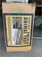 Heavy duty animal trap - 37"x12"x12"