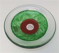 Gregor Herman, Art Glass Bowl, Signed