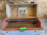 Vintage Craftsman tool box w/tray