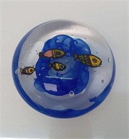 Tanya Zaryski, FISH Studio Art Glass Paperweight