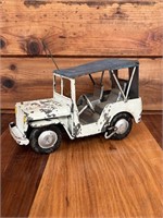Vintage Willy's MB (Jeep) Wind-Up Tin Toy