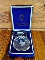 Waterford Texas Pendant in Presentation Box, 1/3