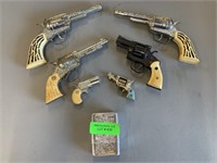 Toy gun lot - some are Nichols brand guns