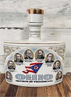 Ohio Mothers of Presidents Collectable Decanter