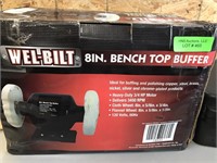 NIB Wel-Bilt 8" Bench Top Buffer