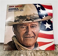LP / Record Album: John Wayne Why I Love America