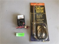 AC/DC voltage tester, Circuit tester - new