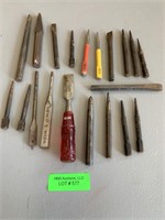 Punch and chisel lot