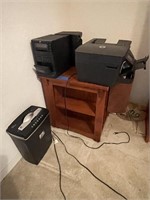 HP Printer, JVC stereo shredder