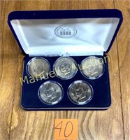 1971-1978-D SILVER DOLLAR COLLECTION