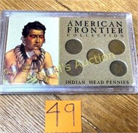 INDIAN HEAD AMERICAN FRONTIER PENNIES