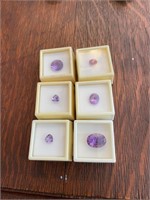 Assorted Amethyst Gemstones