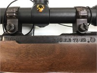 RUGER 77/22 22 HORNET WITH SIMMONDS SCOPE 3 x 9 x
