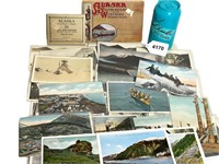 Vintage Antique "ALASKA" Postcard Lot