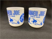 2 Ranger Joe Mugs