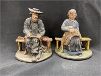 2 Unsigned Hubley Bookends