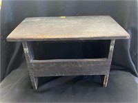 Primitive Paint Decorated Foot Stool