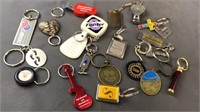 Assorted Keychains Lot