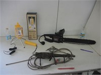 12V WORK LIGHT,CABLES W/HOOK,REMINGTON CHAINSAW