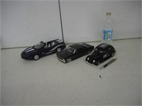 3 DIE CAST CARS-PONTIAC & MORE