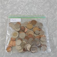 Bag of Coin Approx $10